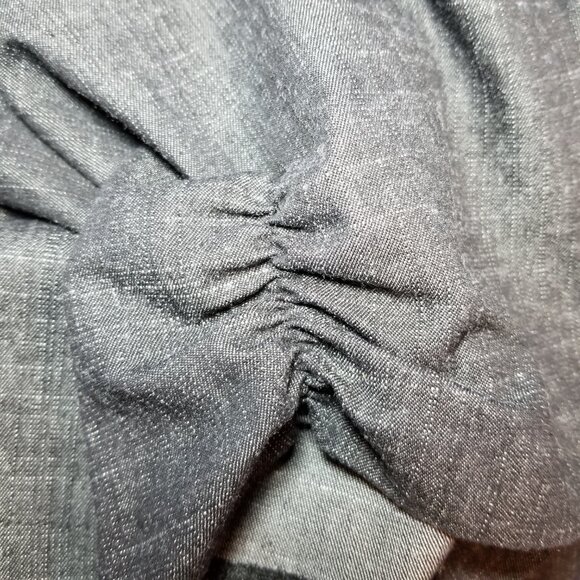 DressBarn Blue Short Sleeve Blazer Jacket Womens Plus Size 1X Workwear City - Picture 7 of 9